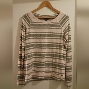 MIX Striped Pink and Gray Women's Shirt